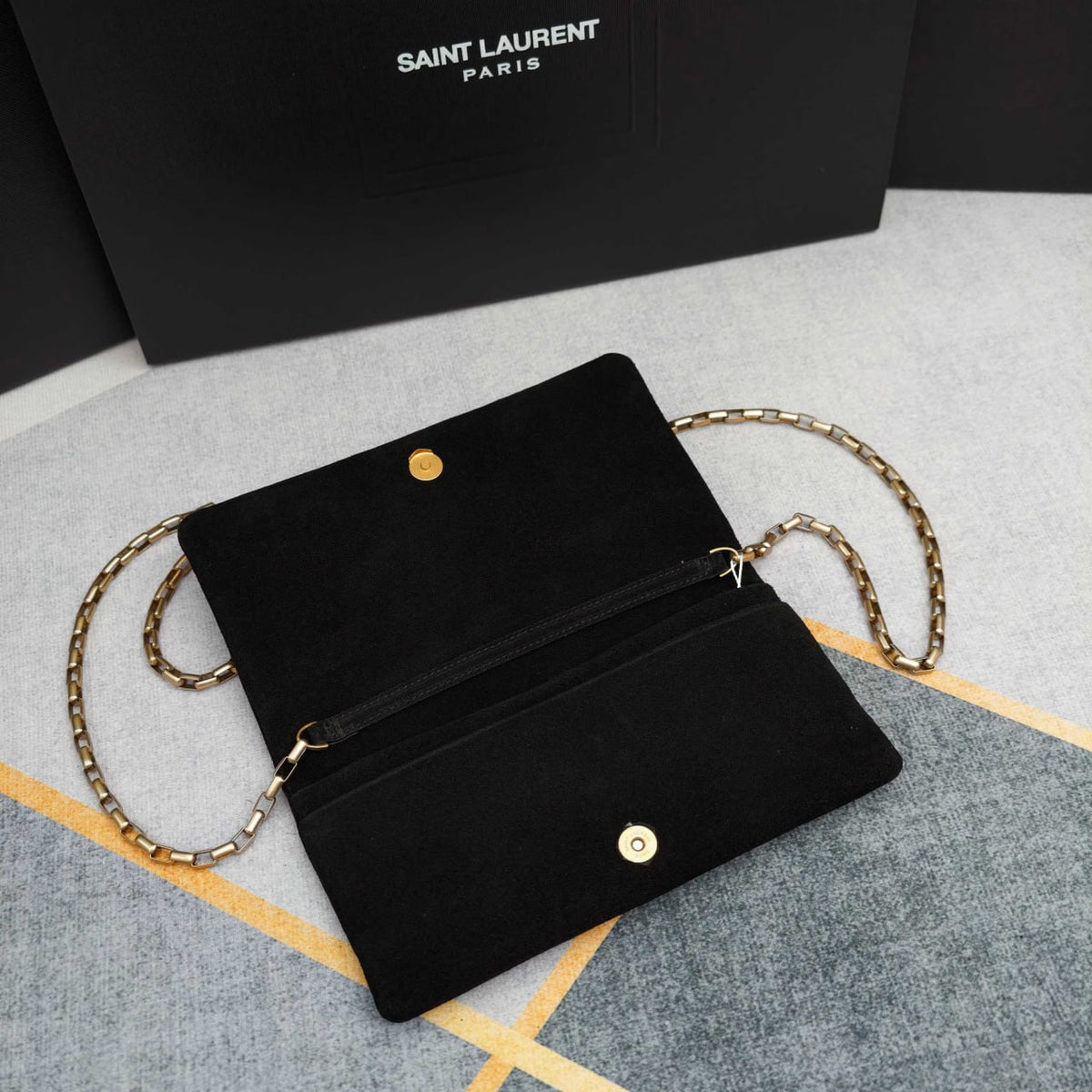 Saint Laurent Paris Chain Wallet