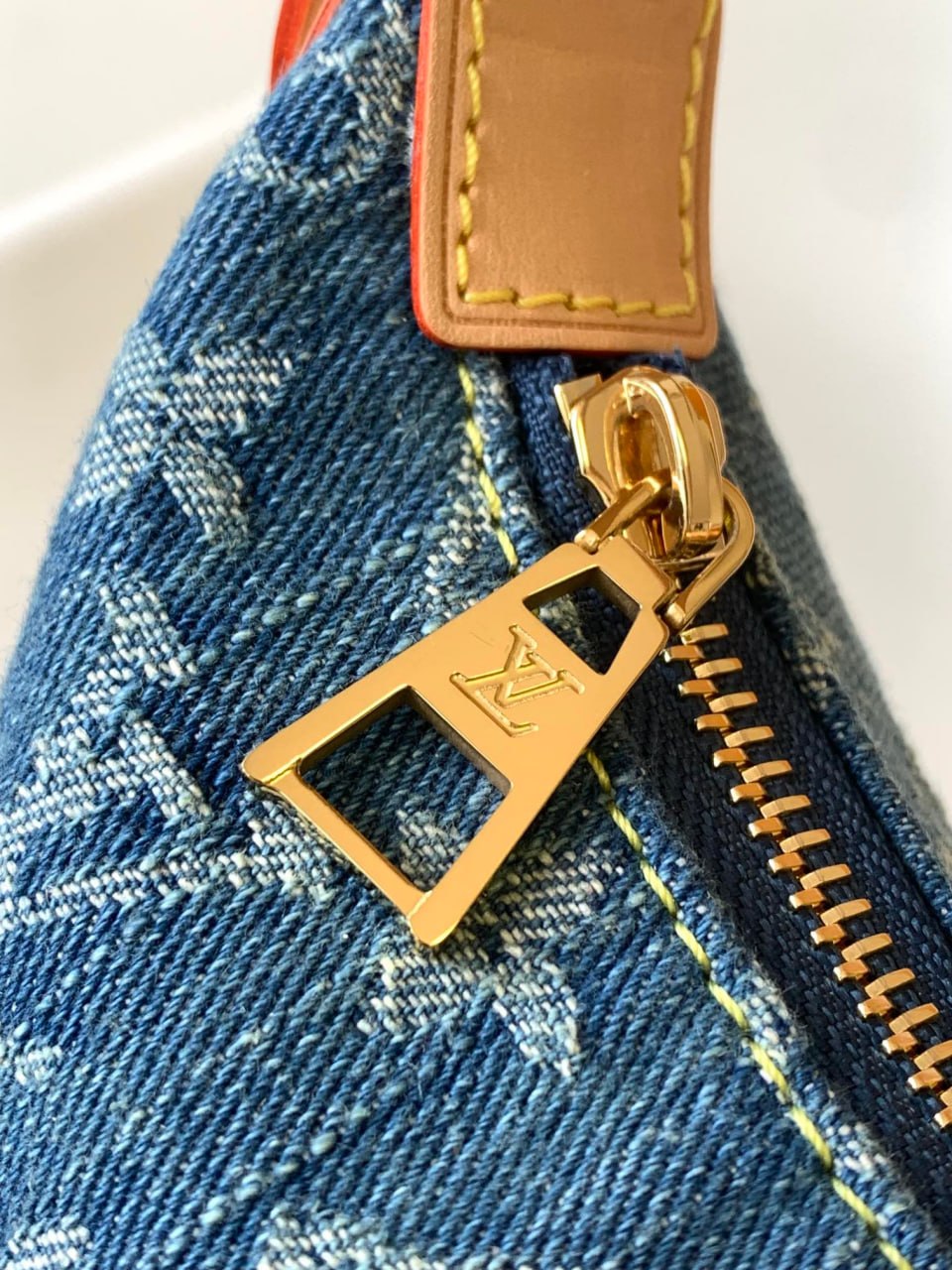 Louis Vuitton Monogram Denim Pleaty Bag