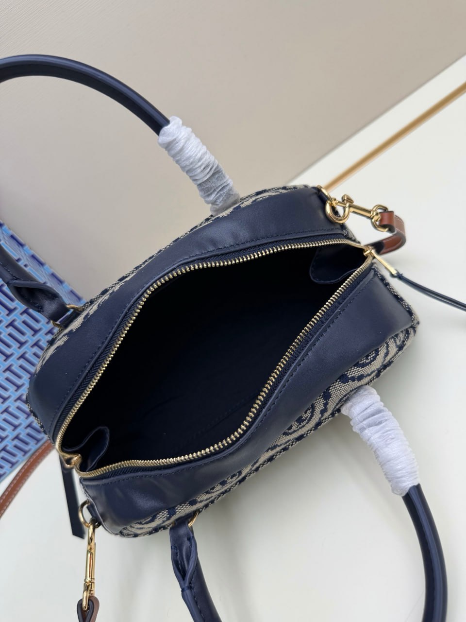 Tory Burch T Monogram Barrel Bag