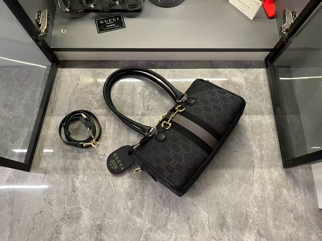 Gucci Horsebit 1955 Boston Bag