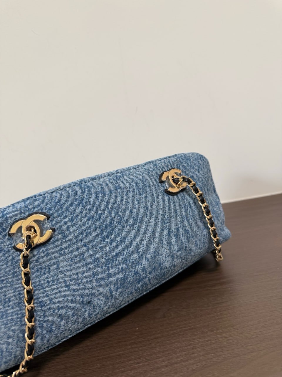 Chanel Denim Bowler
