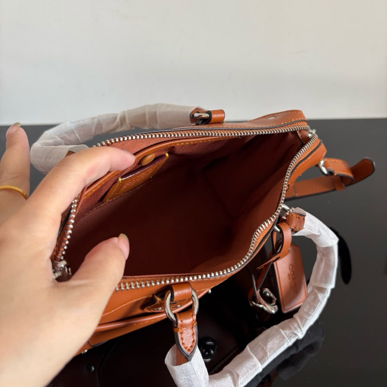 Coach Turnlock Haversack Bag