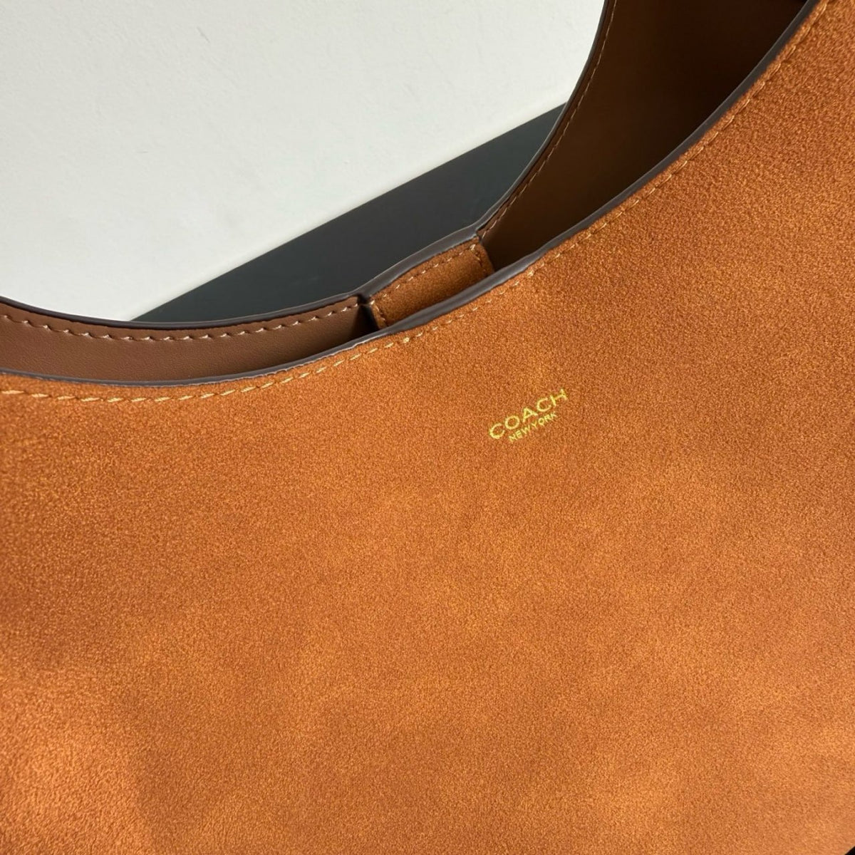 Coach Brooklyn Suede Shoulder Bag