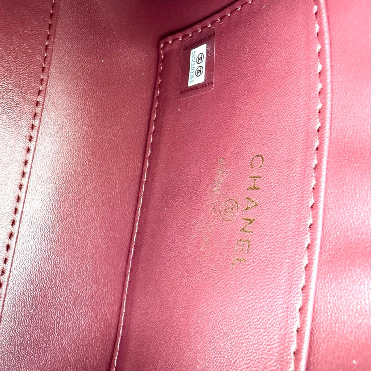Chanel Cylinder Crocodile-Embossed Bag