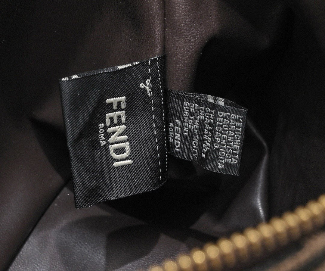 Fendi Zucca Canvas Pouch