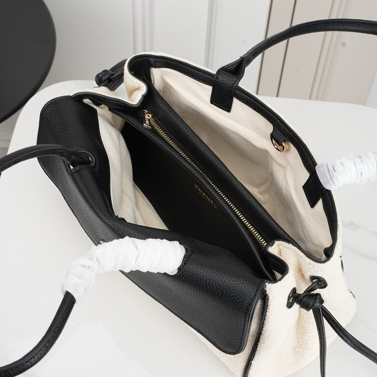 Chanel Flap Bag with Top Handle