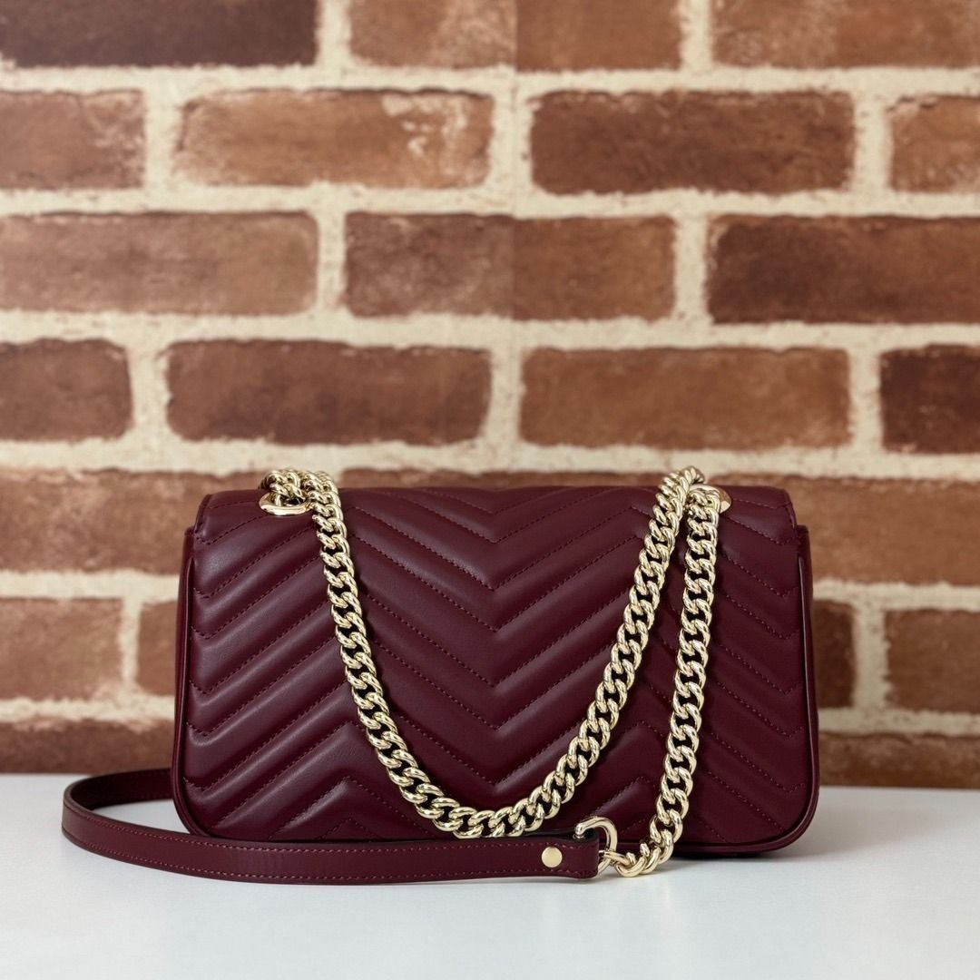 Gucci Marmont Matelassé Small Shoulder Bag
