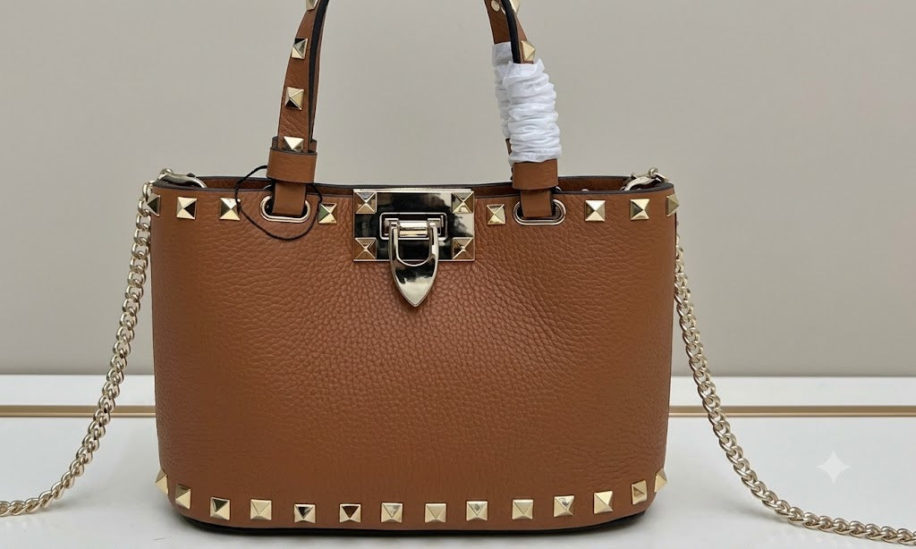 Valentino Garavani Rockstud Top Handle Bag